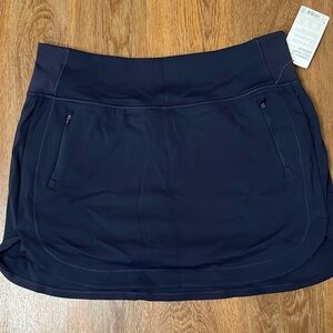 NWT - Athleta navy fairway 16” Golf Skort size XL